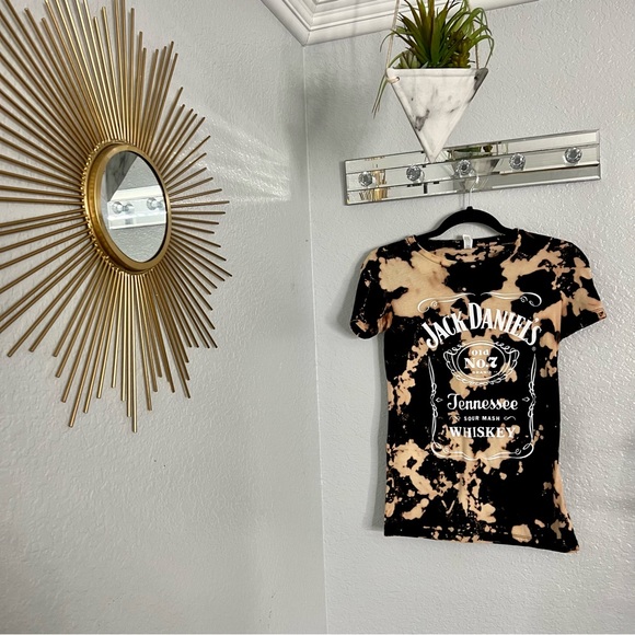 Jack Daniels Tye Dye black t shirt size S - Picture 2 of 8